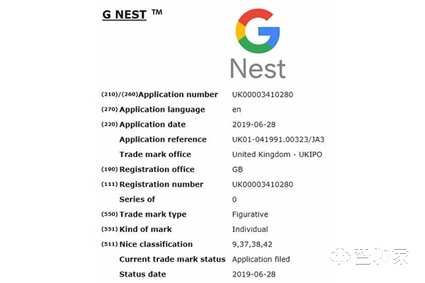 谷歌申请G Nest商标 新型智能家居跃跃欲试